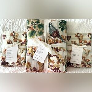 Pottery Barn Fantastical Forest Reversible Duvet Cover & Shams, NWT, Retail $279